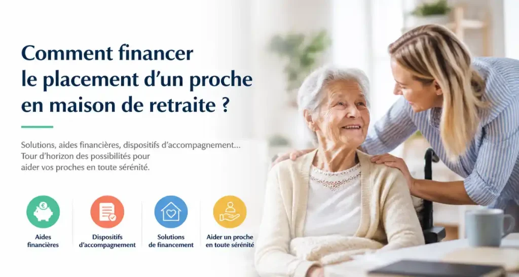 Comment financer le placement d’un proche en maison de retraite ?