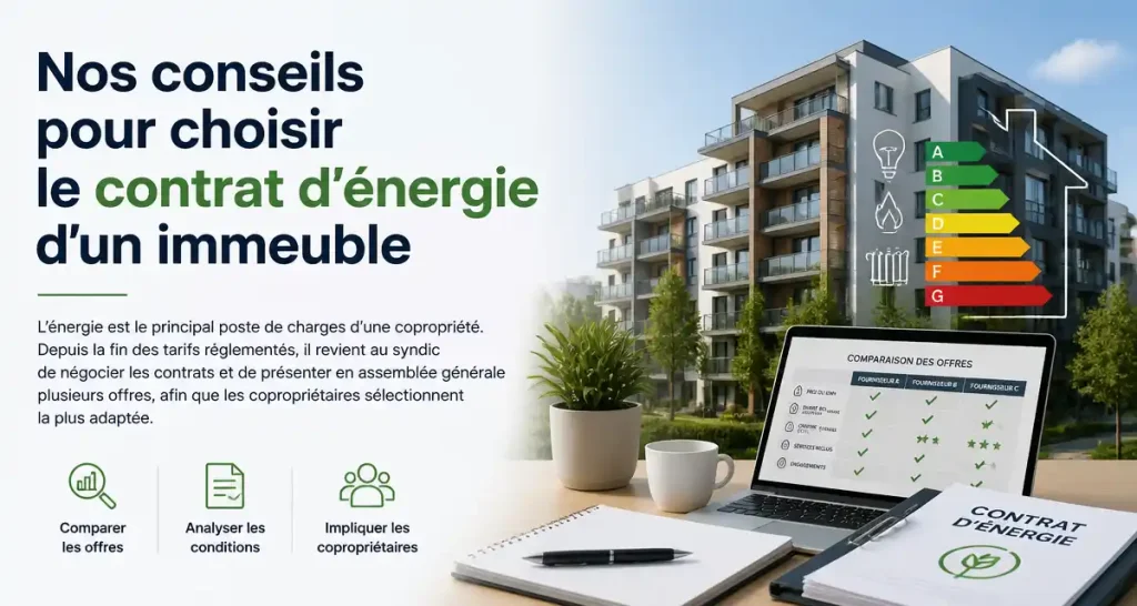 Nos conseils pour choisir le contrat d’énergie d’un immeuble