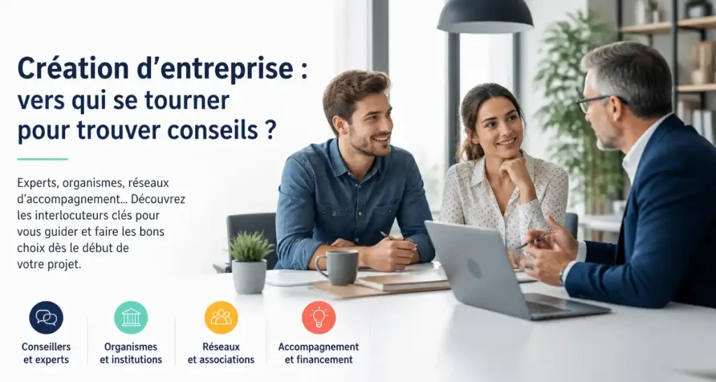 Création d’entreprise : vers qui se tourner pour trouver conseils ?