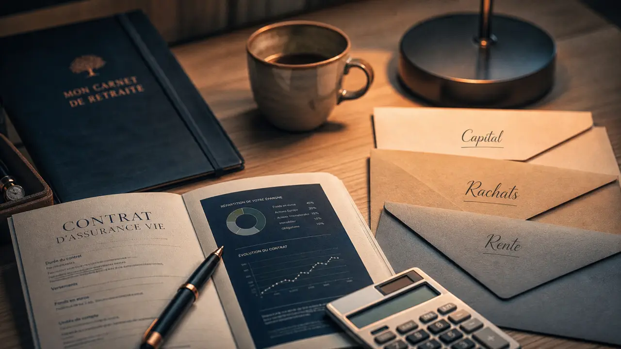 Assurance vie retraite : capital, rachats programmés ou rente