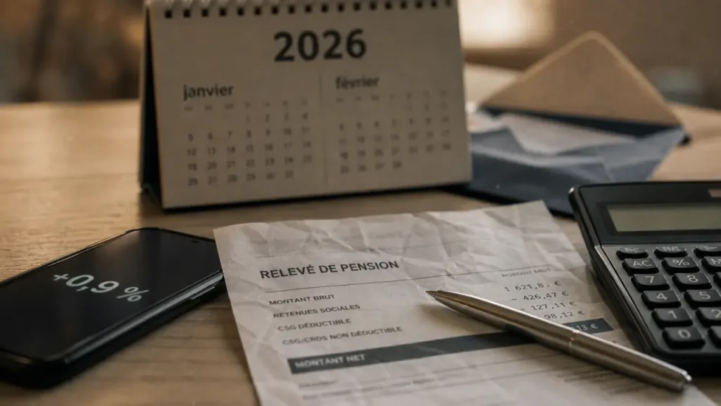 Carsat 2026 : hausse de 0,9 % au 1er janvier, versée le 9 février