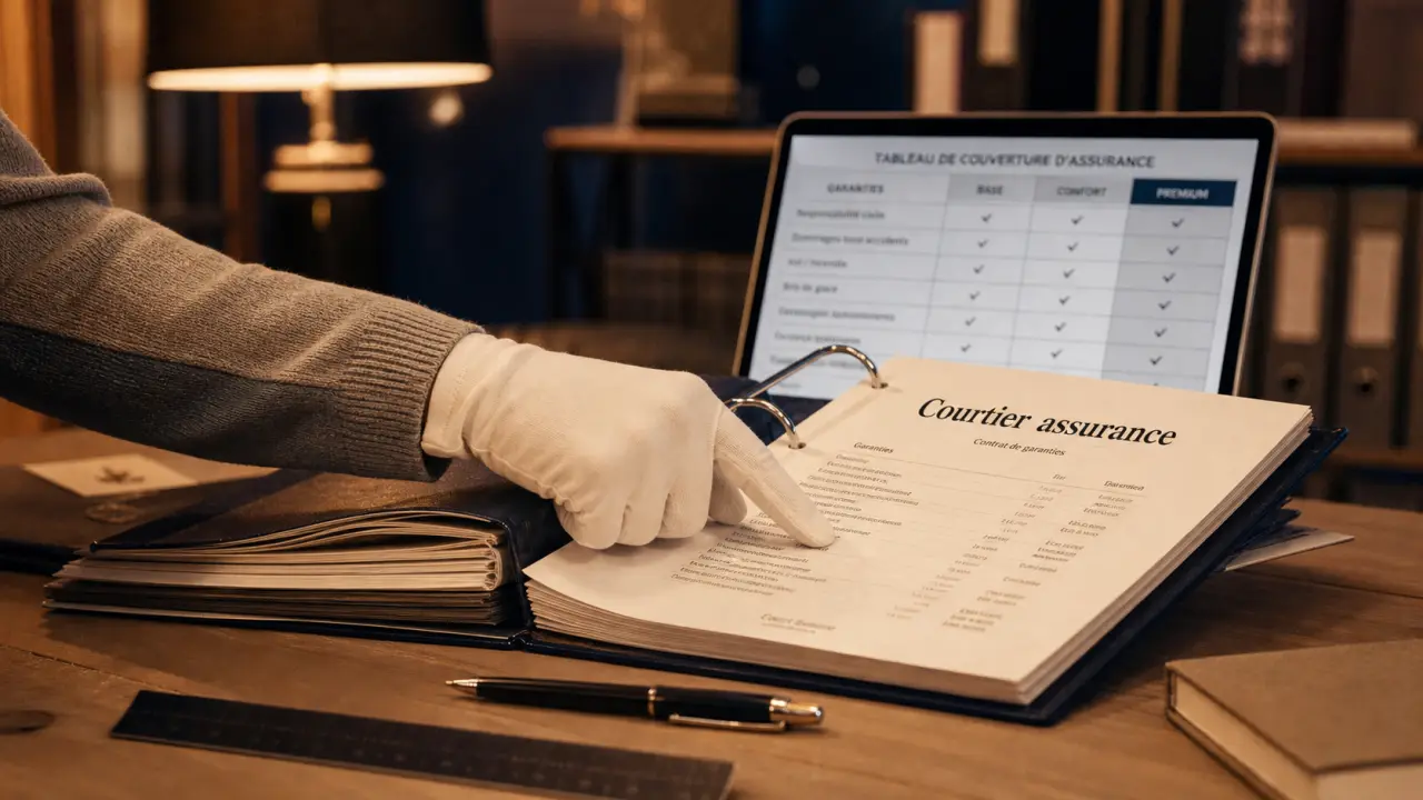 Courtier en assurance de personnes optimisant garanties et réduisant les coûts