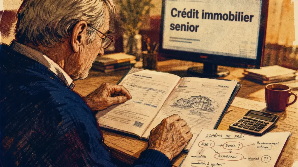 Crédit immobilier senior après 60 ans : revenus, assurance, garanties, les conditions qui font accepter le prêt