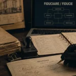Photo fiduciaire : dossier comptable, mandat signé, confiance