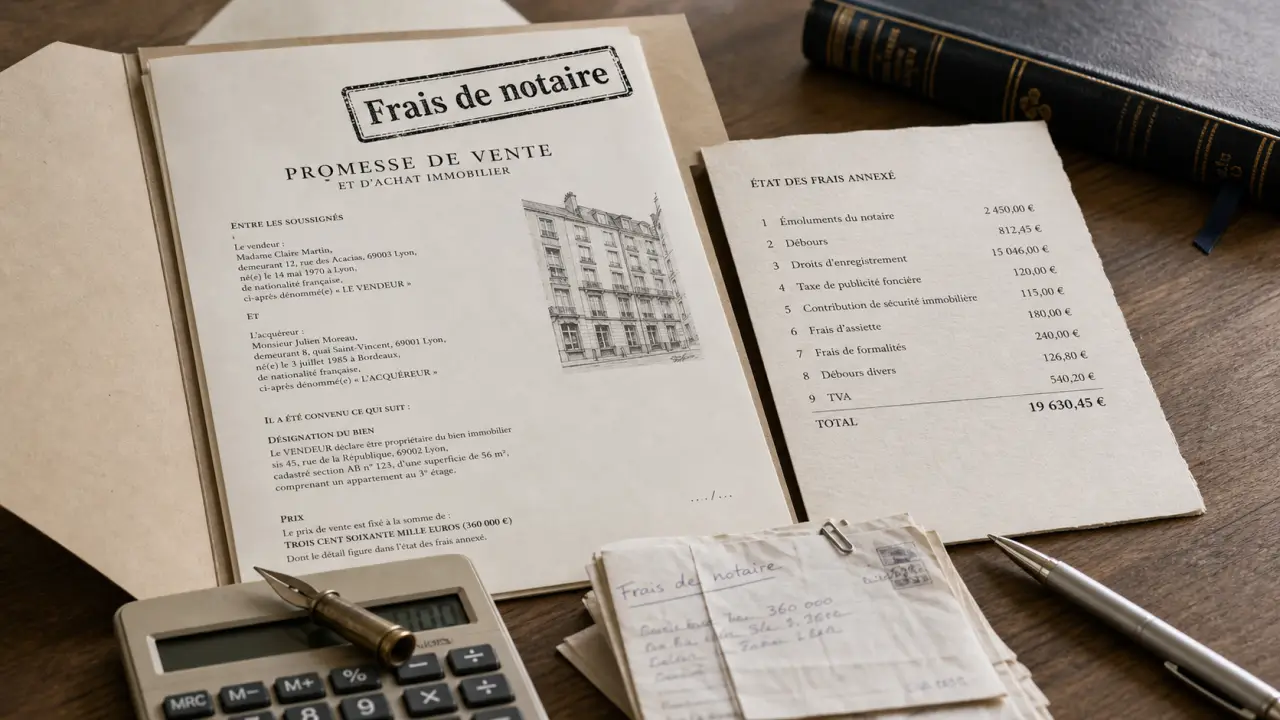 Qui paie les frais de notaire : acquéreur ou vendeur