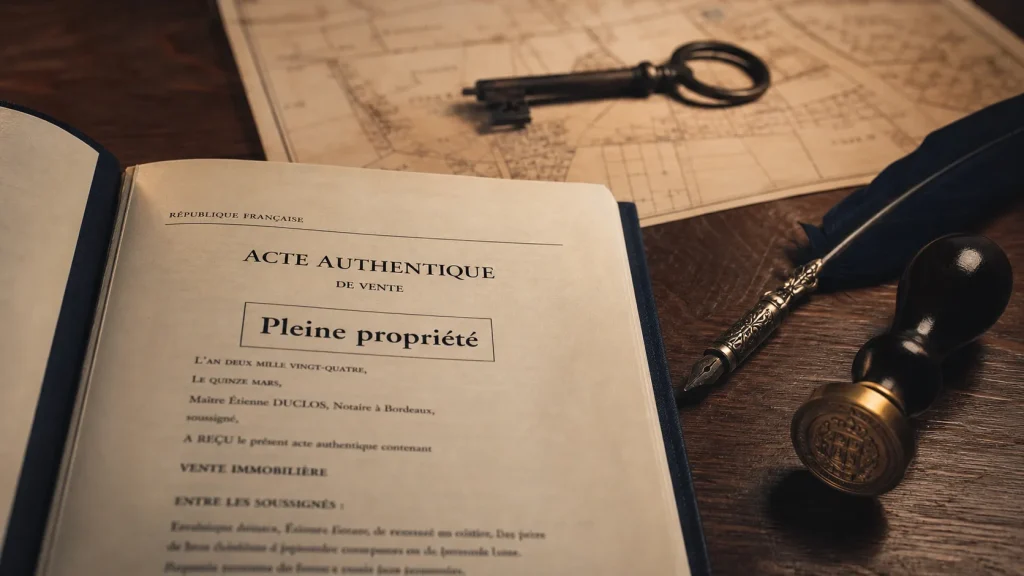 Succession en pleine propriété : vendre, louer et arbitrer avec l’usufruit