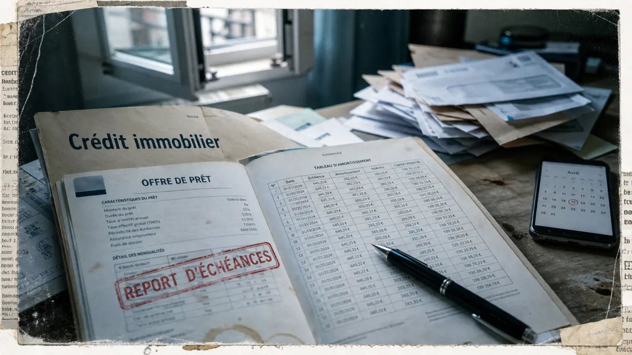 Suspendre credit immobilier : report d’échéances, assurance ou délai de grâce