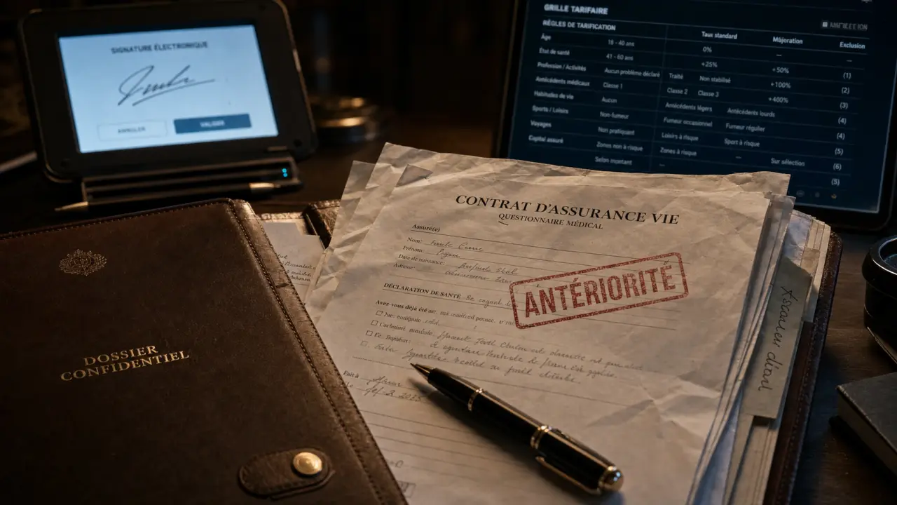 Transfert assurance vie : antériorité fiscale, formulaires et cachet “ANTÉRIORITÉ”