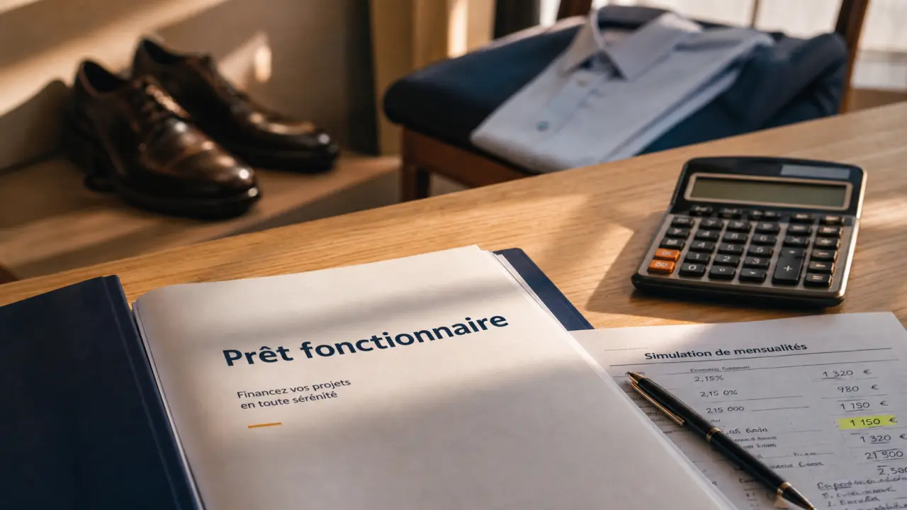 Crédit fonctionnaire immobilier : dossier prêt, calcul mensualités et assurance