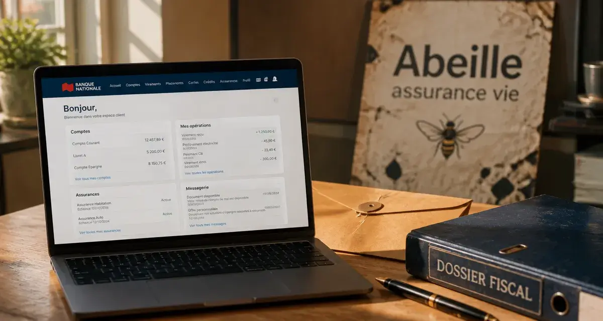 Abeille assurance vie : ordinateur, fiscalité et ticket d’entrée 1 500 €
