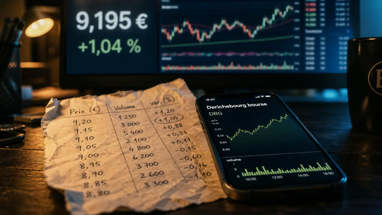 derichebourg bourse : 9,195 € et niveaux techniques à surveiller