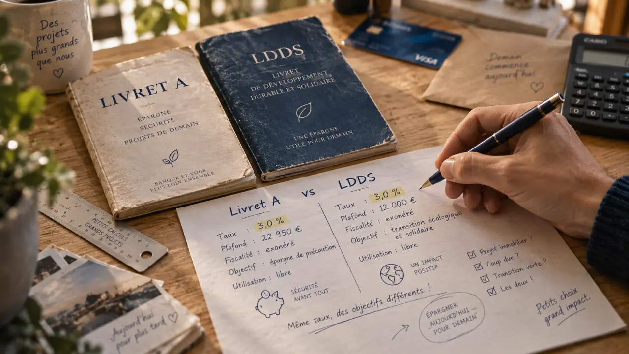 LDDS ou Livret A : plafond et cumul pour l’épargne