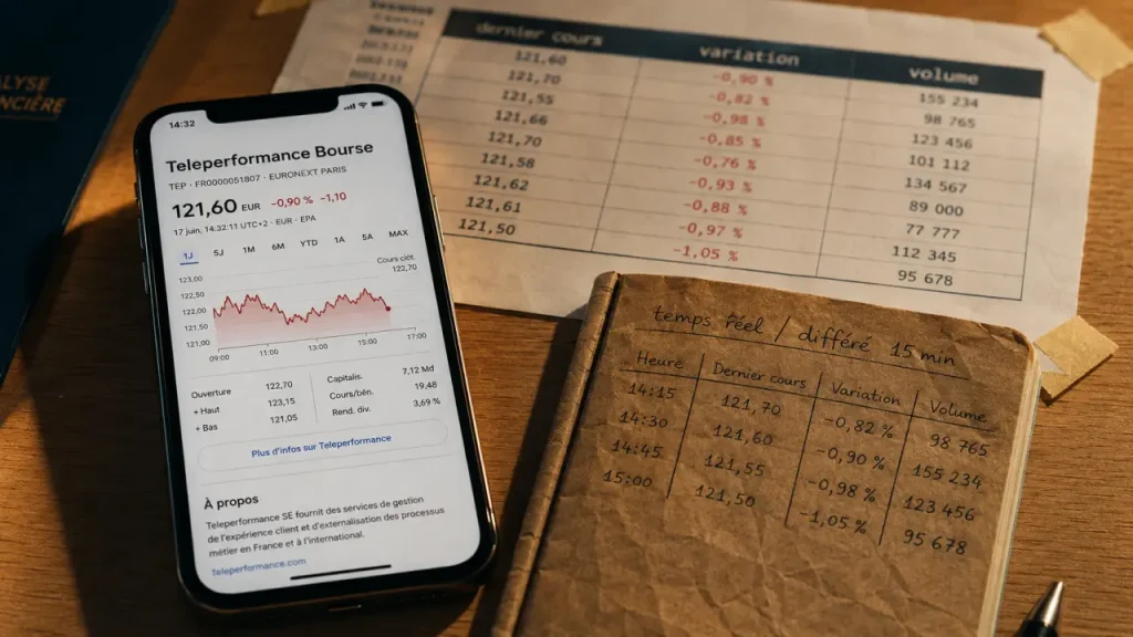 Teleperformance en bourse : cours, consensus analystes et forum, les 3 repères à vérifier
