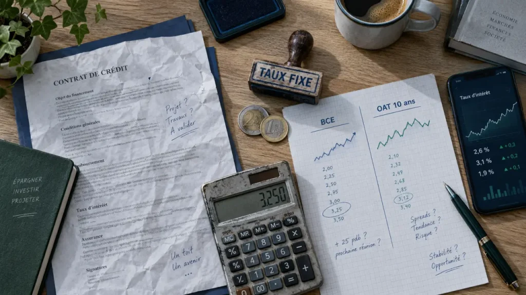Baisse des taux BCE, hausse de l’OAT : pourquoi le crédit immobilier peut résister
