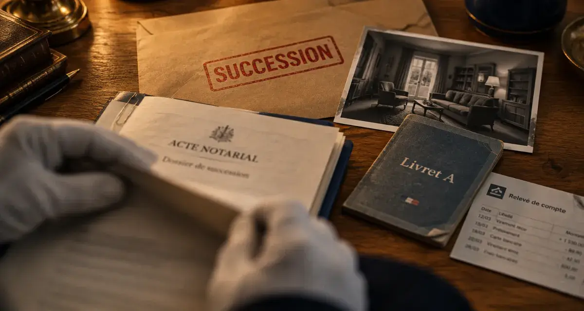 Livret A et frais de notaire : dossier notarial et succession